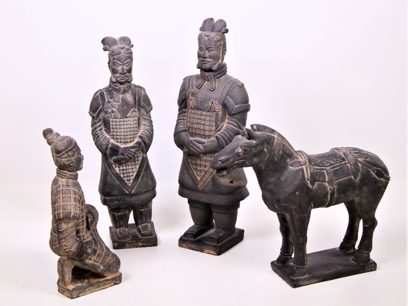 Terracottaleger Qin Shi Huangdi : miniaturen